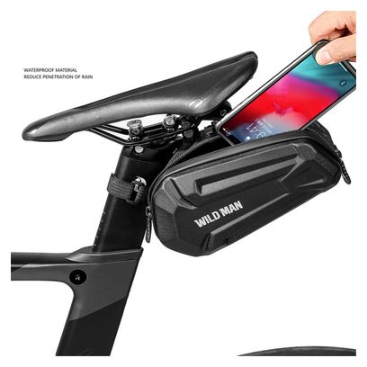 Sacoche de selle vélo 1.2L sous-siège  rangement VTT et route