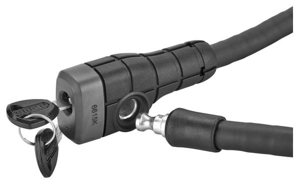 ABUS Câble Blindé Microflex 6615K/85/15 Noir