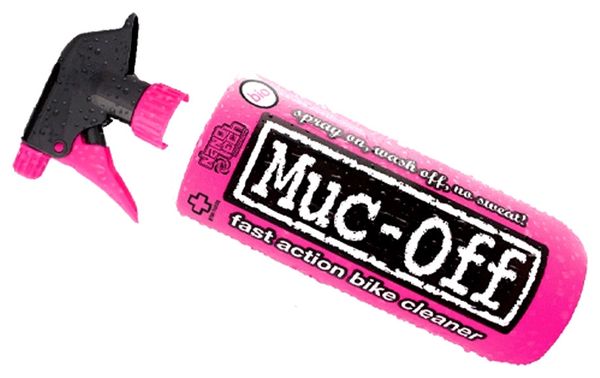 MUC-OFF PACK Dry Lubricant with PTFE 50ml + MICROCELL Sponge + Bicycle chain cleaner 400ml + Nano Tech Bike Cleaner 1L