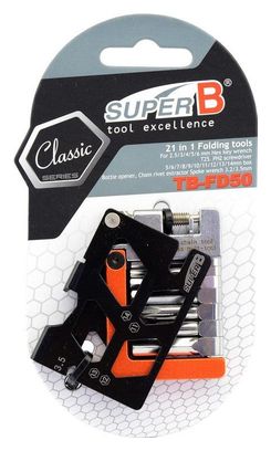 SUPER B - Outil pliable 21 en 1