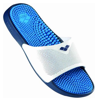 Arena Pool Sandals Marco X Grip Blue White