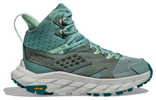 Chaussures de Randonnée Femme Hoka Anacapa Breeze Mid Bleu Gris