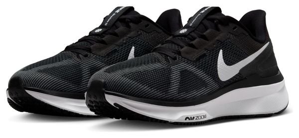 Damen Laufschuhe Nike Air Zoom Structure 25 Schwarz Weiß