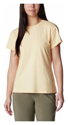 Columbia Sun Trek Beige Technisch Dames-T-shirt