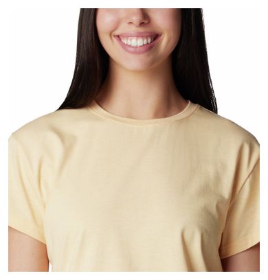 Columbia Sun Trek Beige Women's Technical T-Shirt