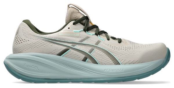 Asics Gel-Cumulus 28 Men's Running Shoes - Beige/Green
