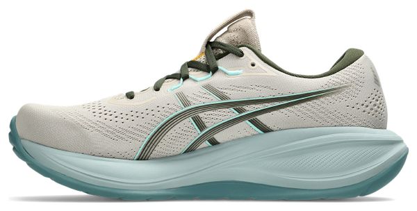 Asics Gel-Cumulus 28 Men's Running Shoes - Beige/Green