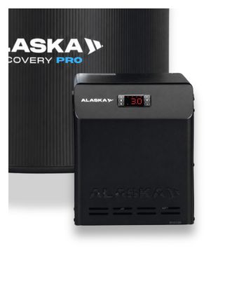 Bain de Glace Alaska PRO Édition Noire + Mini Chiller