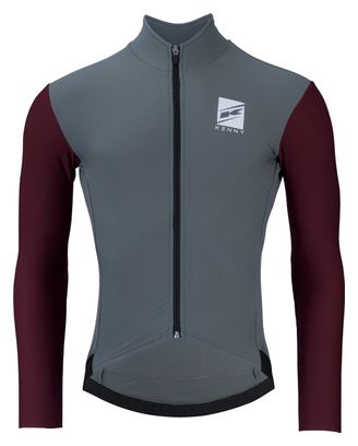 Kenny Escape Grey / Red long-sleeved jersey
