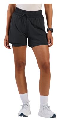 Odlo Zeroweight 3" 2-in-1 Women's Running Shorts, Black