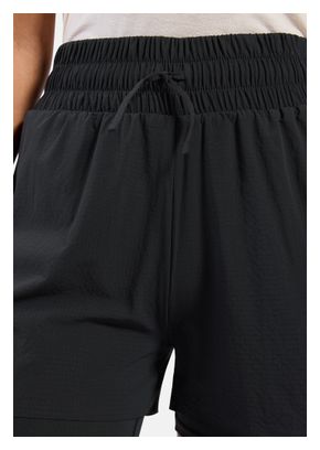 Odlo Zeroweight 3" 2-in-1 Women's Running Shorts, Black