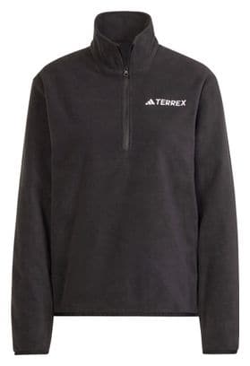 adidas Terrex Women's Black 1/2 Zip Fleec