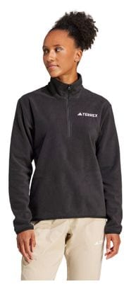 adidas Terrex Women's Black 1/2 Zip Fleec