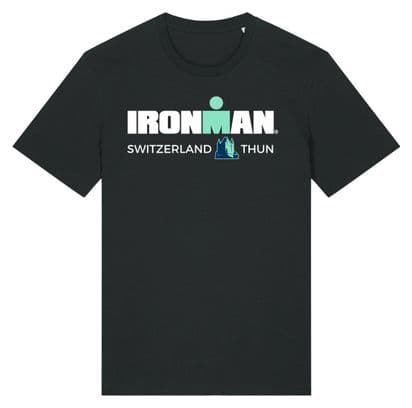 Maglietta a maniche corte Ironman Switzerland Black Uomo