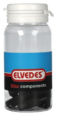 Set di 15 tenditori Elvedes Ø 3,65 mm in alluminio nero