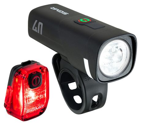 Pair of Lights Sigma Aura 40 / Hiro 10 Black