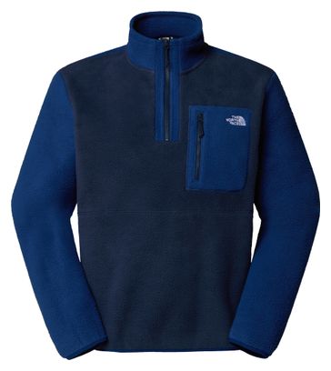 The North Face Yumiori 1/4 Zip Herenfleece Blauw