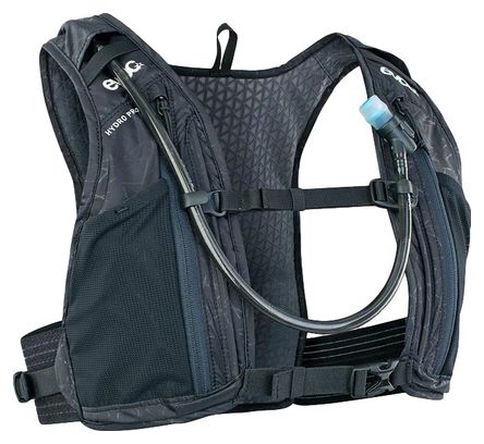 Gilet di idratazione Evoc Hydro Pro 3 + sacca d'acqua da 1,5L Nero