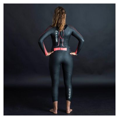 Nabaji Neoprene OWS 900 Women's Swimming Suit Black / Red