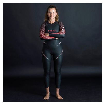 Nabaji Neoprene OWS 900 Women&#39;s Swimming Suit Black / Red