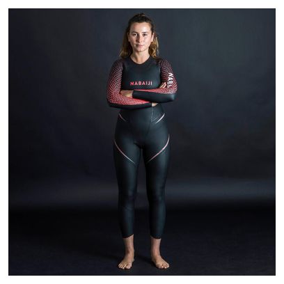 Nabaji Neoprene OWS 900 Women's Swimming Suit Black / Red