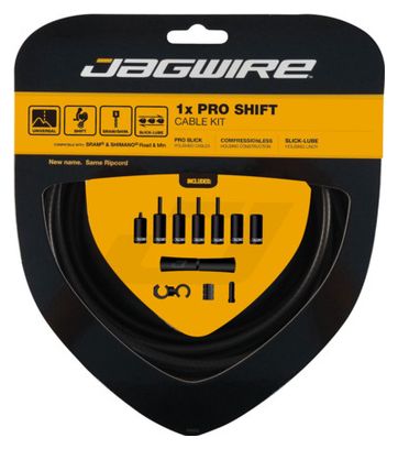 Jagwire 1x Pro Shift Kit Stealth Negro