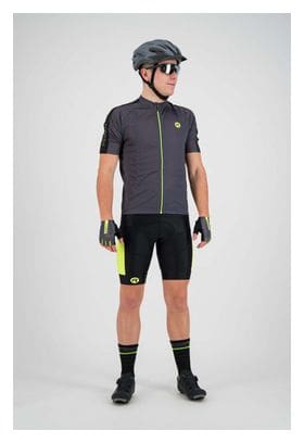 Maillot Manches Courtes Rogelli Explore Homme Gris/Noir/Fluor