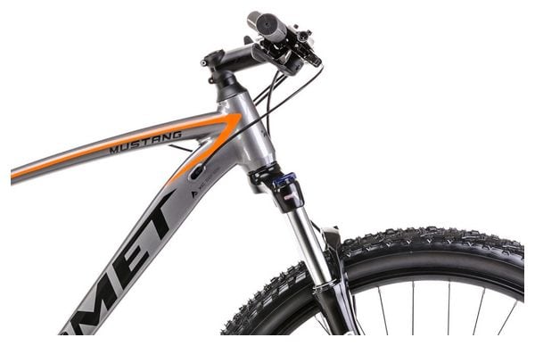 Vélo VTT Cross-country 29  - ROMET - Mustang M2 - GRIS/ORANGE