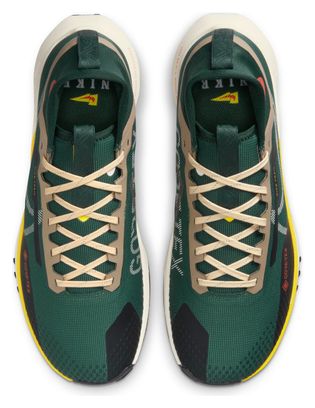 Chaussures de Trail Running Nike React Pegasus Trail 4 GTX Vert Jaune