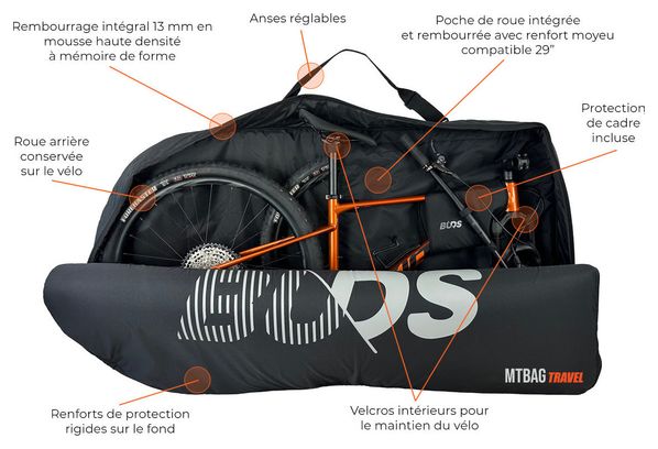Housse de Transport pour VTT Buds MTBAG TRAVEL