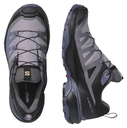 Salomon X Ultra 360 GTX Wanderschuhe Blau/Grau für Damen