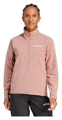 Forro polar adidas Terrex Rosa 1/2 Cremallera, Mujer