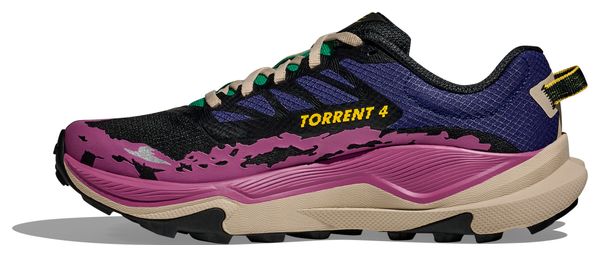 Hoka Torrent 4 Trailschoenen Zwart/Multicolour Dames