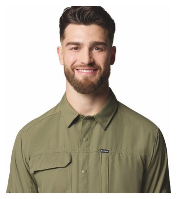 Chemise Columbia Skien Valley Vert Homme