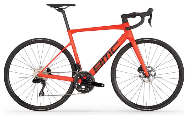 BMC Teammachine SLR Three Shimano 105 Di2 12V 700 mm Rojo 2026 Bicicleta Carretera