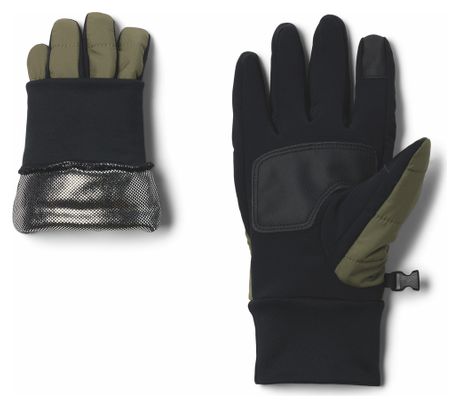 Guanti invernali Columbia Powder Lite II Uomo Verde