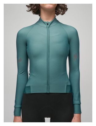 Maap Aeon Thermal Blauw Damestrui met Lange Mouw