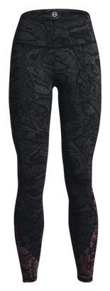 Under Armour Rush Novelty Lange Damen Tights Schwarz 