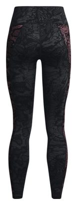 Under Armour Rush Novelty Lange Damen Tights Schwarz 