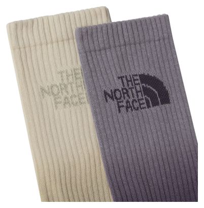 Calzini The North Face Everyday Dip-Dye Grigio/Beige (2 paia)