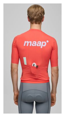 Camiseta de manga corta Maap Training 2.0 roja para hombre