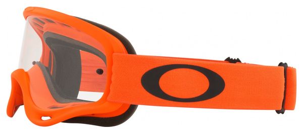 Masque Oakley XS O-Frame MX Moto Orange Verres Transparent / Ref : OO7030-27