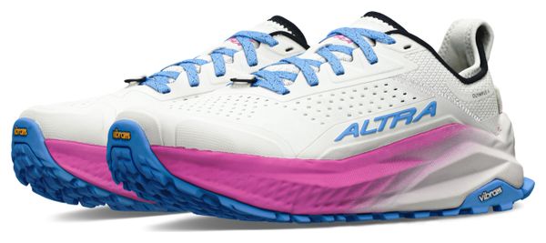 Scarpe Trail Altra Olympus 6 Bianco/Viola/Blu Donna