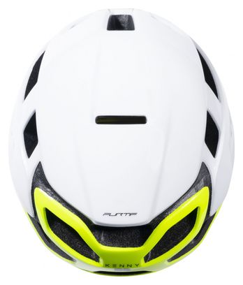 Helm Kenny Furtif Weiß Gelb