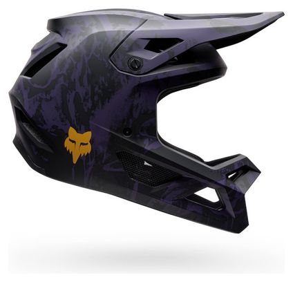 Fox Rampage Full Face Helmet Image Print Purple