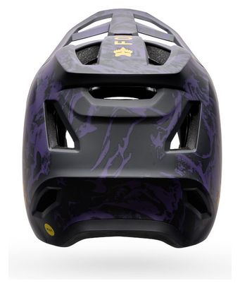 Fox Rampage Full Face Helmet Image Print Purple