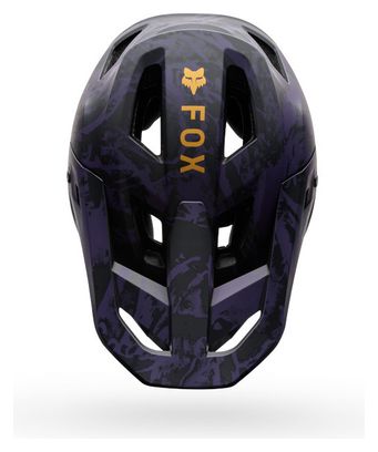 Fox Rampage Full Face Helmet Image Print Purple