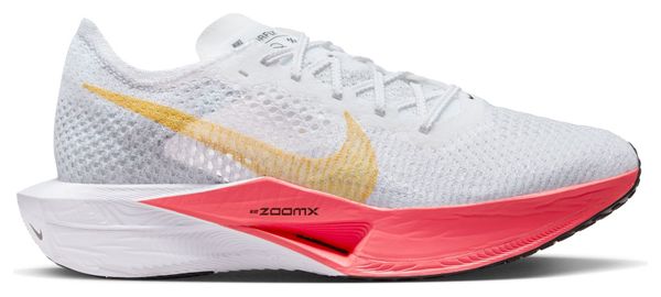 Chaussures de Running Femme Nike ZoomX Vaporfly Next% 3 Blanc Jaune Rose