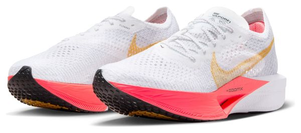 Chaussures de Running Femme Nike ZoomX Vaporfly Next% 3 Blanc Jaune Rose