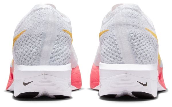 Chaussures de Running Femme Nike ZoomX Vaporfly Next% 3 Blanc Jaune Rose